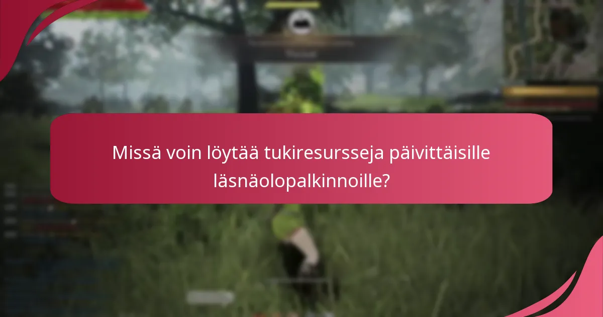 Kuinka voin ratkaista päivittäisten läsnäolopalkintojen ongelmia?
