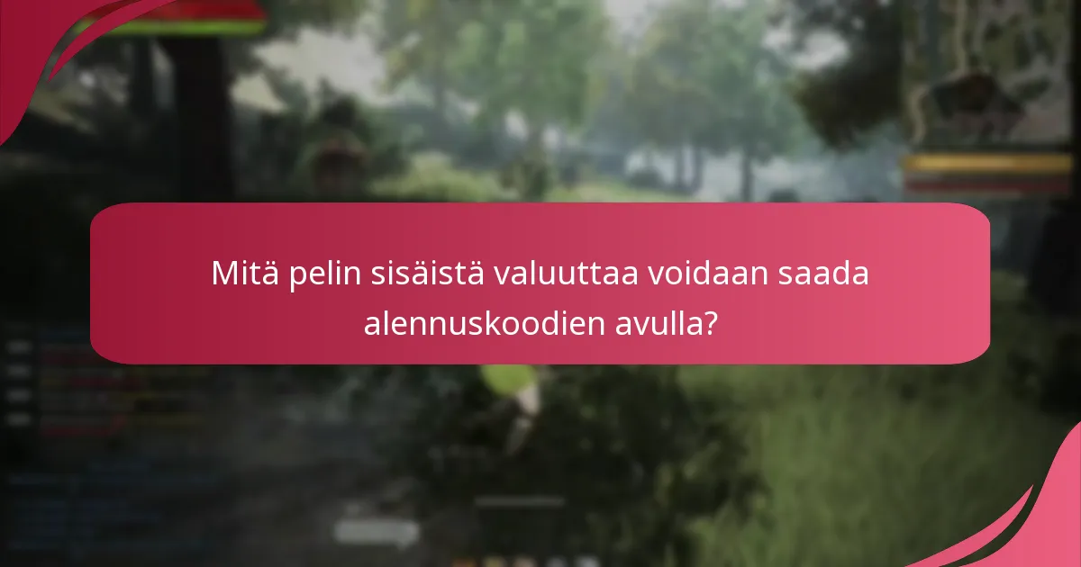 Mitä hahmon parannuksia on saatavilla alennuskoodien kautta?
