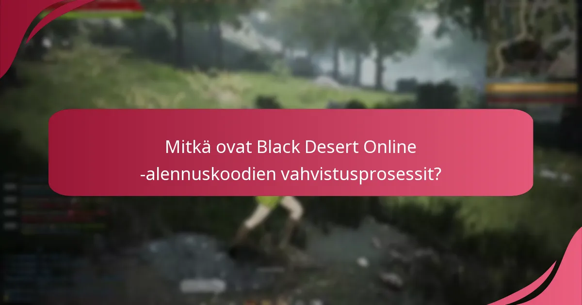 Mitkä resurssit tarjoavat voimassa olevia Black Desert Online -alennuskoodia?