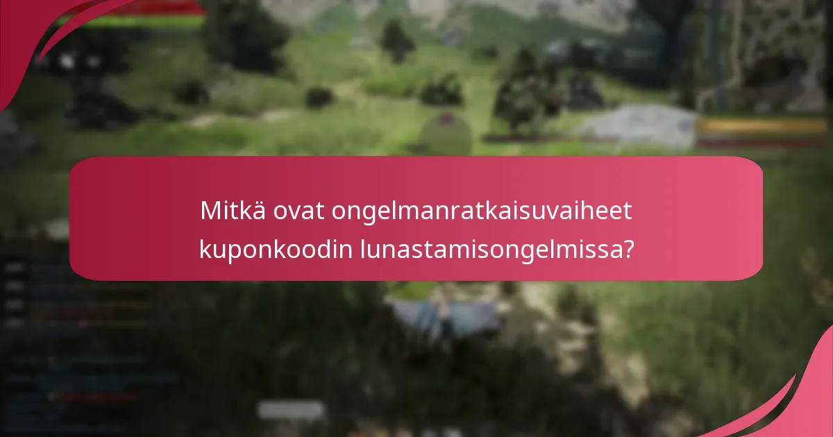 Mitkä strategiat ovat tehokkaita kuponkoodien lunastamisessa?